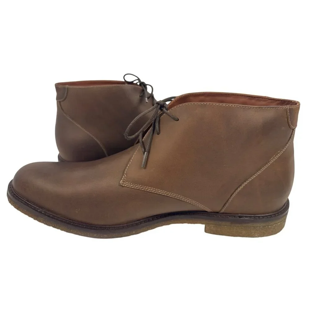 Johnston‎ & Murphy Men's Copeland Chukka 25-1870 Brown Leather Size 15M